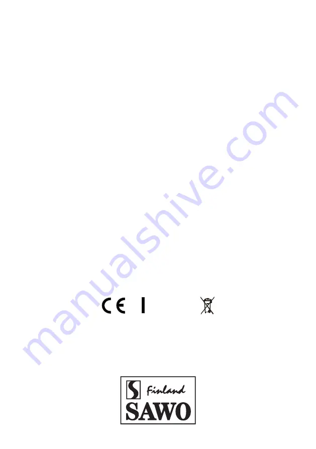 Sawo ARIES ARI3-45Ni-WL Manual Download Page 35