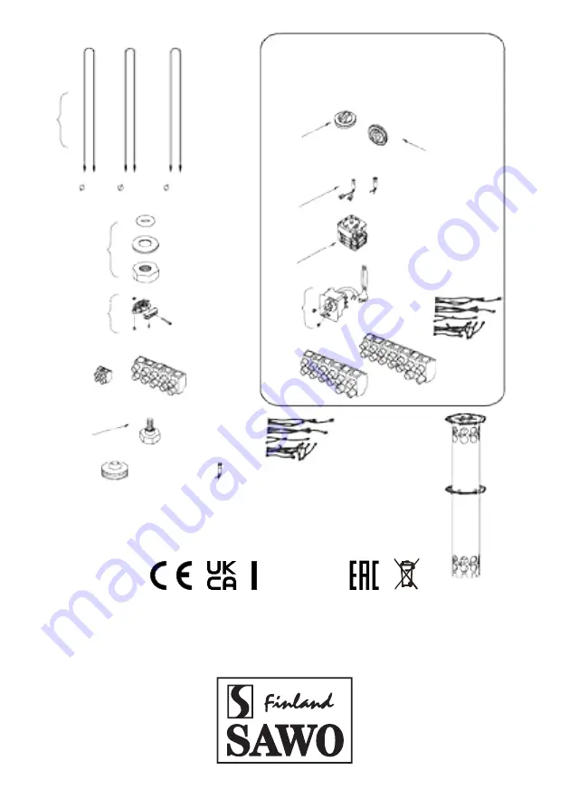 Sawo ROUND TH12-150NS Manual Download Page 32