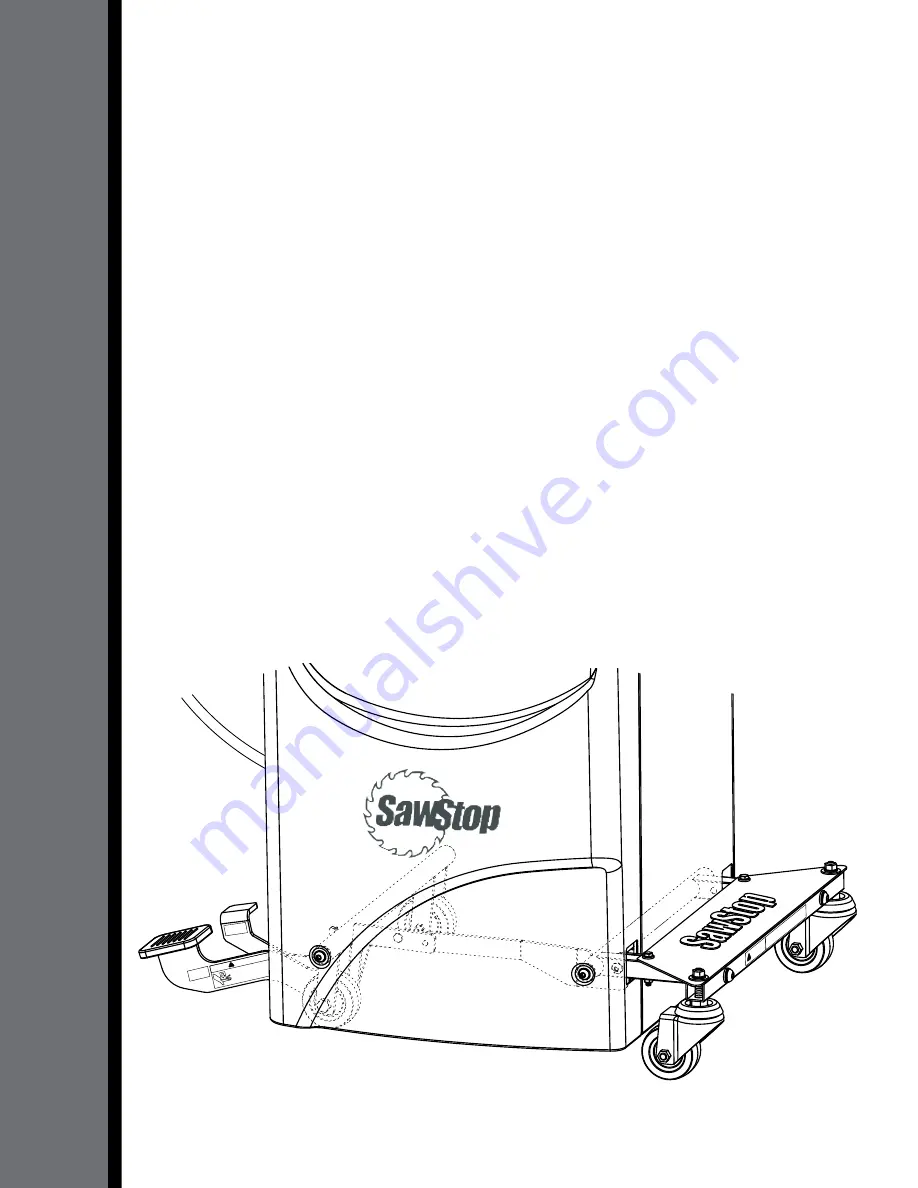 SawStop MB-PCS-000 Installation Manual Download Page 1