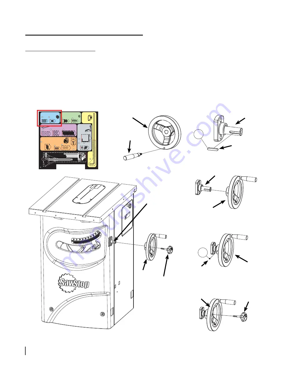 SawStop PCS175 Скачать руководство пользователя страница 22