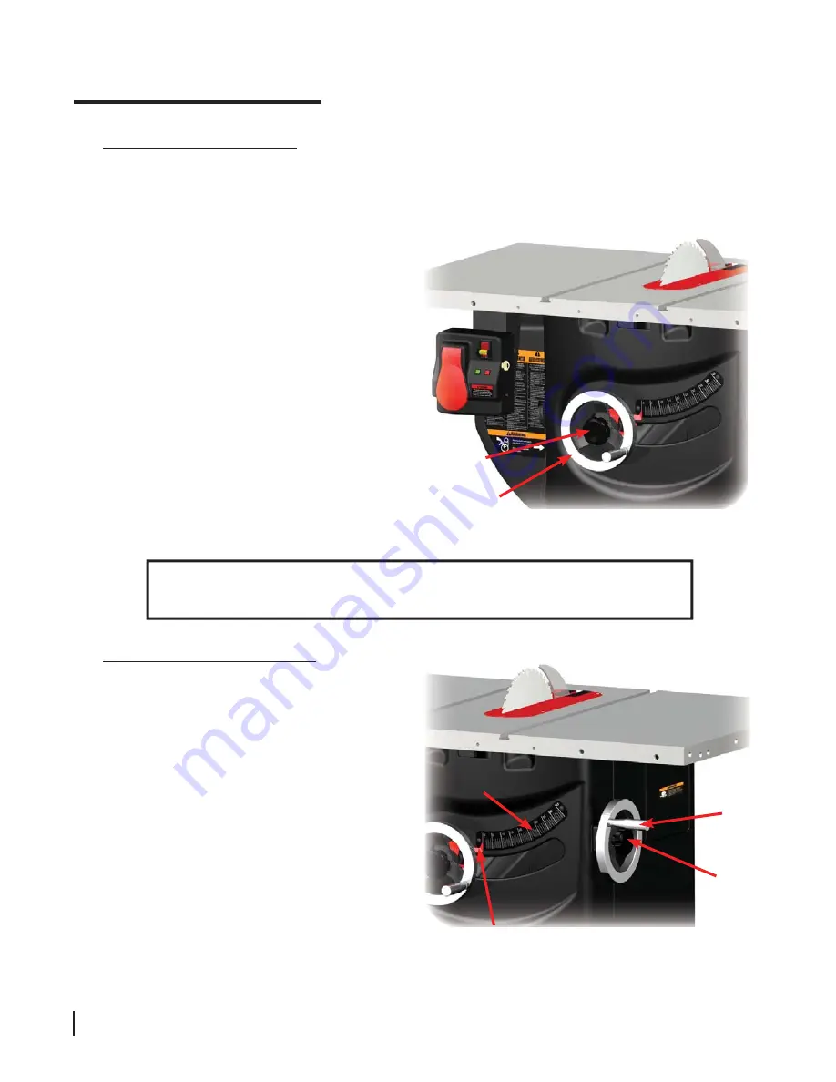 SawStop PCS31230 Owner'S Manual Download Page 42