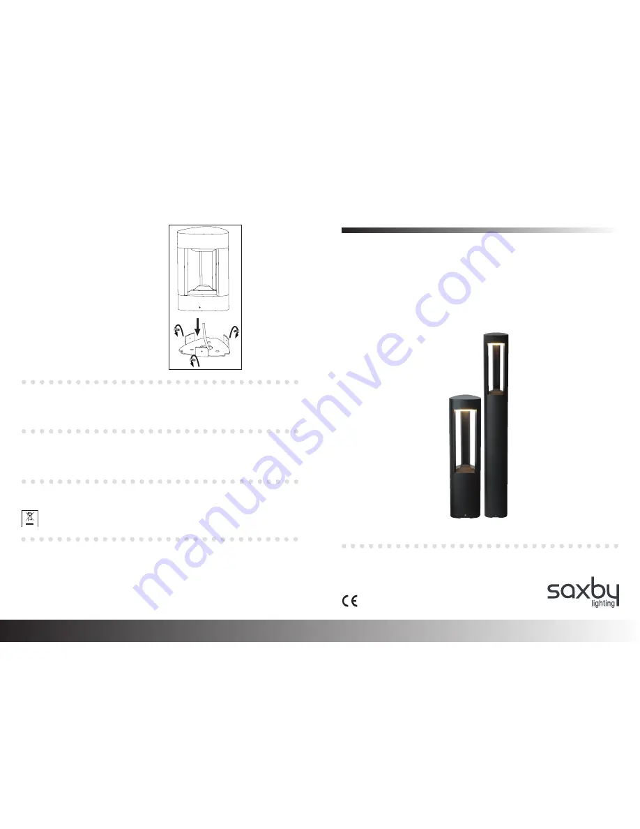 Saxby EL- 40075 Instruction Leaflet Download Page 1