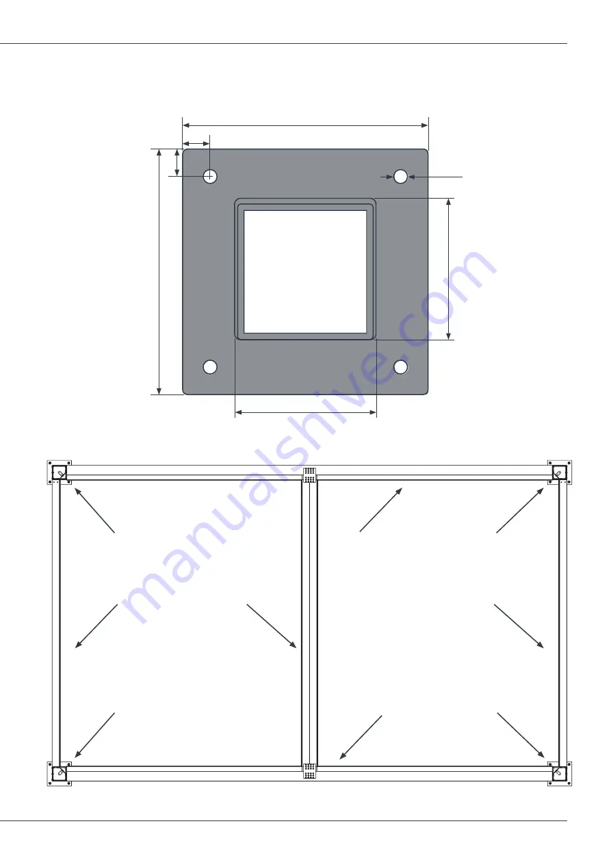 Saxun Bioclimatic Pergola P-150 Assembly Instructions Manual Download Page 5