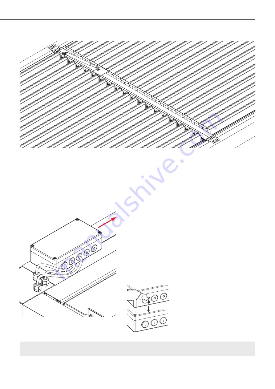 Saxun Bioclimatic Pergola P-150 Assembly Instructions Manual Download Page 21