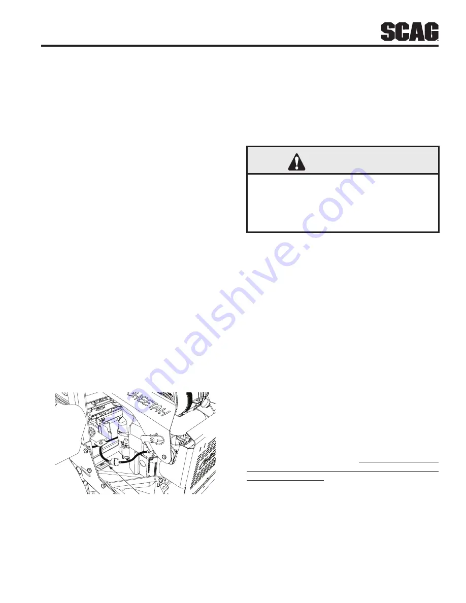 Scag Power Equipment CHEETAH SCZ SCZ61V-31FX Operator'S Manual Download Page 7