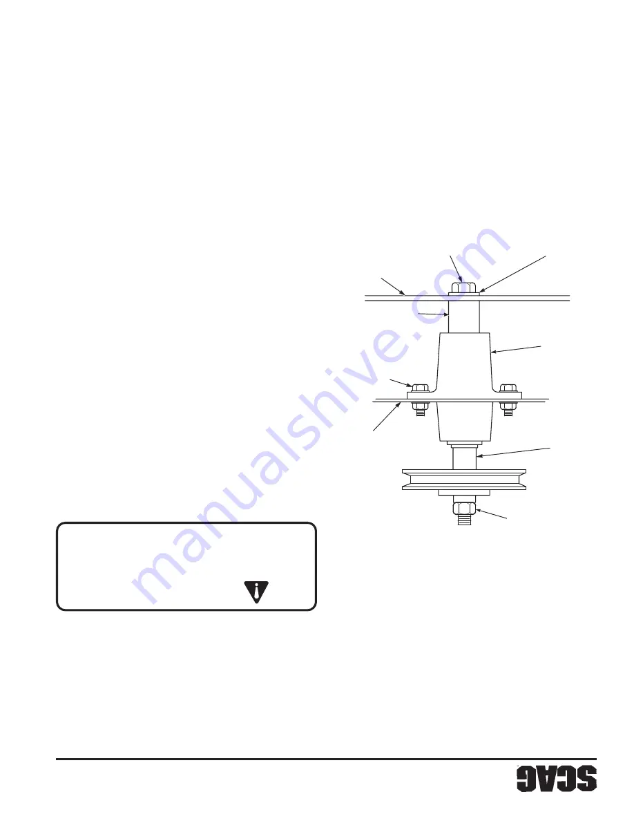 Scag Power Equipment STC61V-23BV, STC48V-26BS, STC52V-23BV, STC52V-25CV, STC52-25CV-FR, STC61V-25CV, STC61-25CV-FR Operator'S Manual Download Page 71