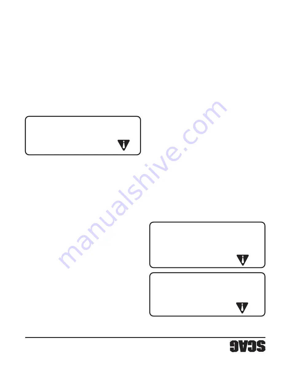 Scag Power Equipment STC61V-23BV, STC48V-26BS, STC52V-23BV, STC52V-25CV, STC52-25CV-FR, STC61V-25CV, STC61-25CV-FR Operator'S Manual Download Page 83