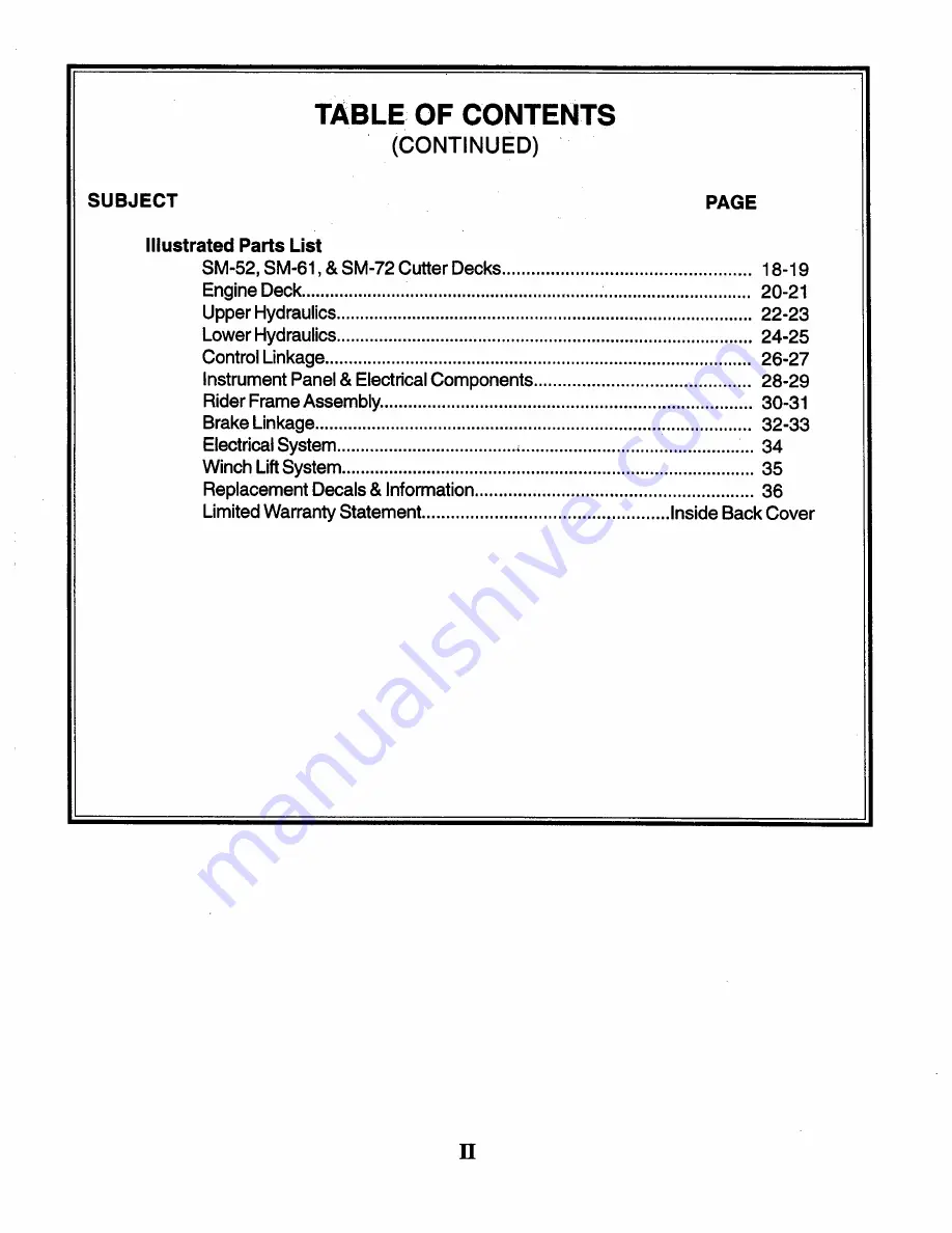 Scag Power Equipment STHM-20CV Скачать руководство пользователя страница 4