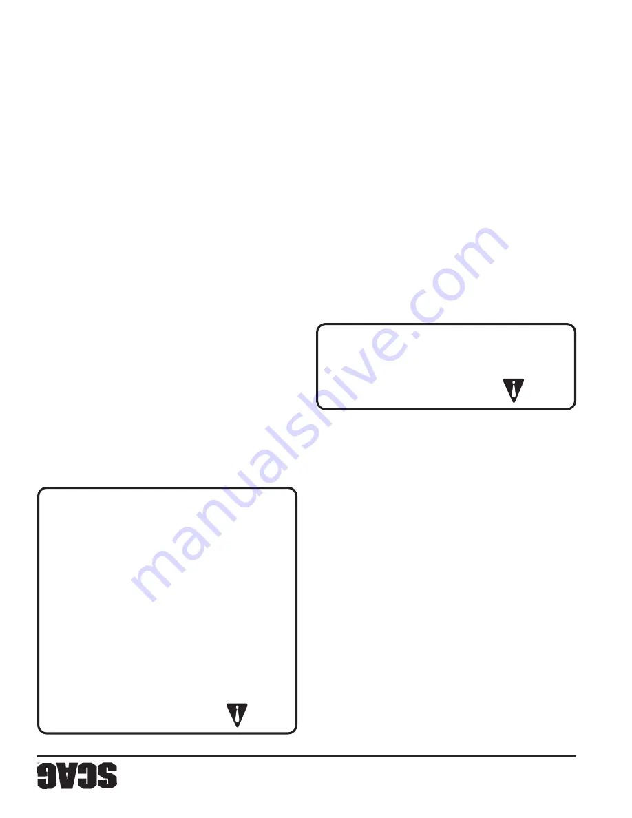 Scag Power Equipment SWZV36A-16KAI Operator'S Manual Download Page 97