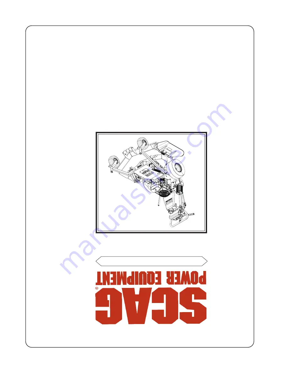 Scag Power Equipment SWZV36A-16KAI Operator'S Manual Download Page 105