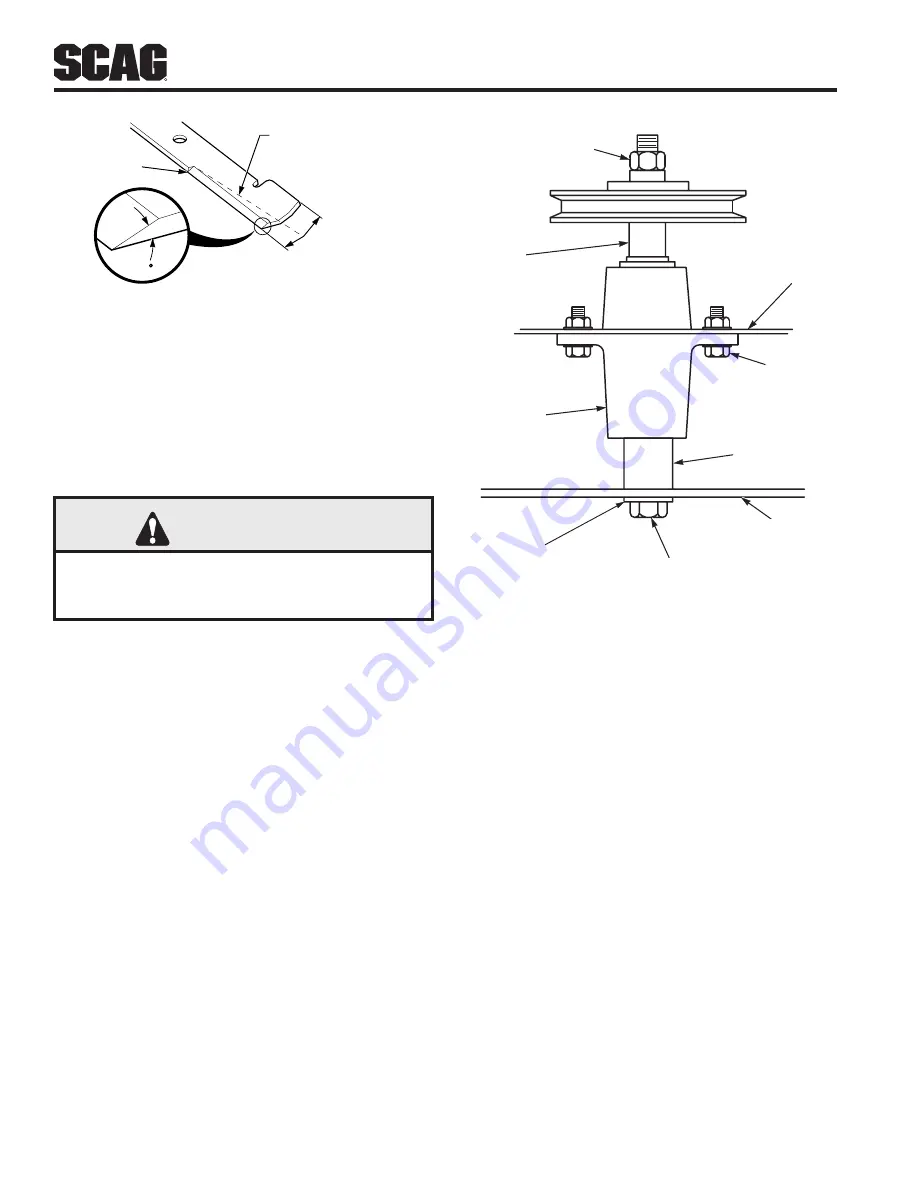 Scag Power Equipment Turf Tiger STT-31EFI Operator'S Manual Download Page 42