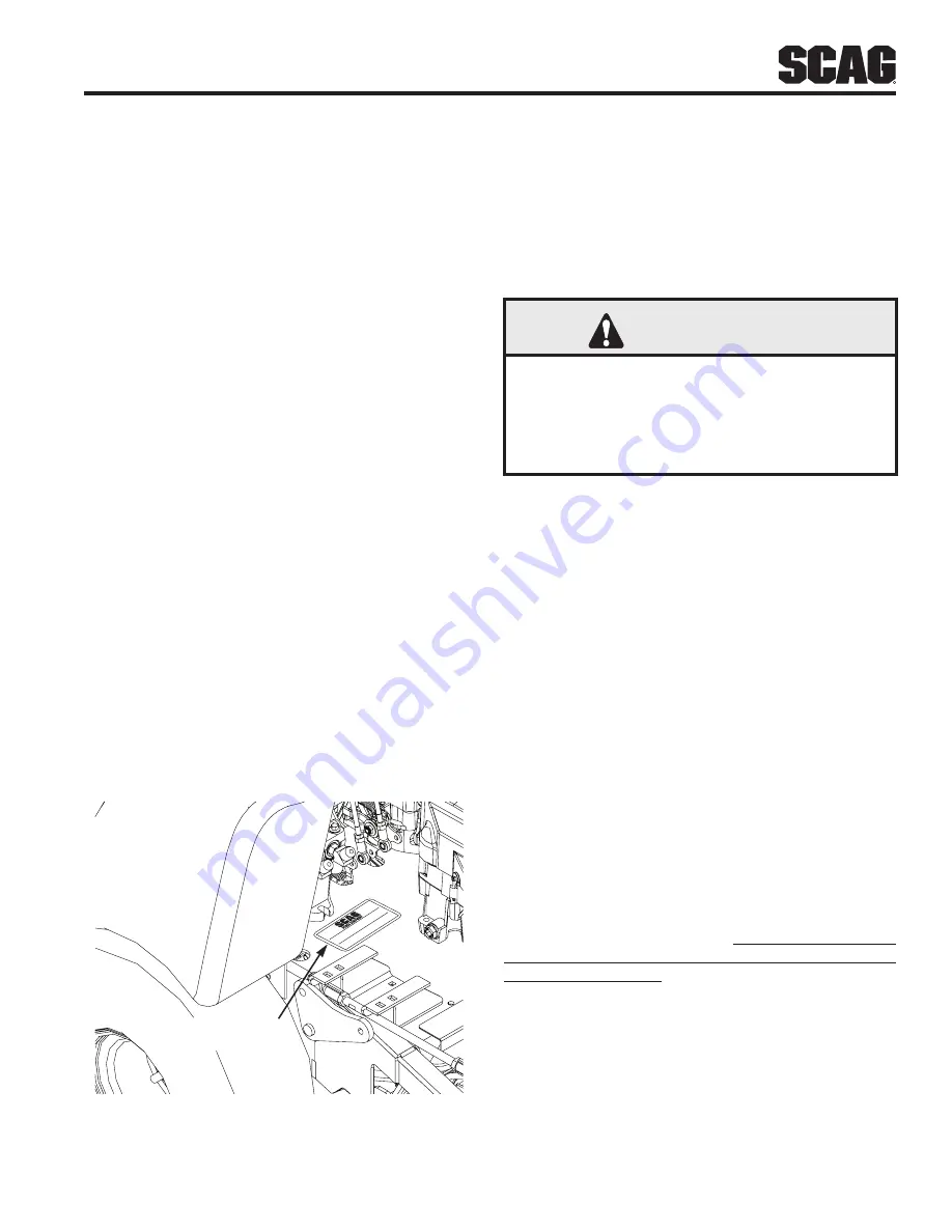 Scag Power Equipment V-RIDE SVR61V-29FX Operator'S Manual Download Page 5