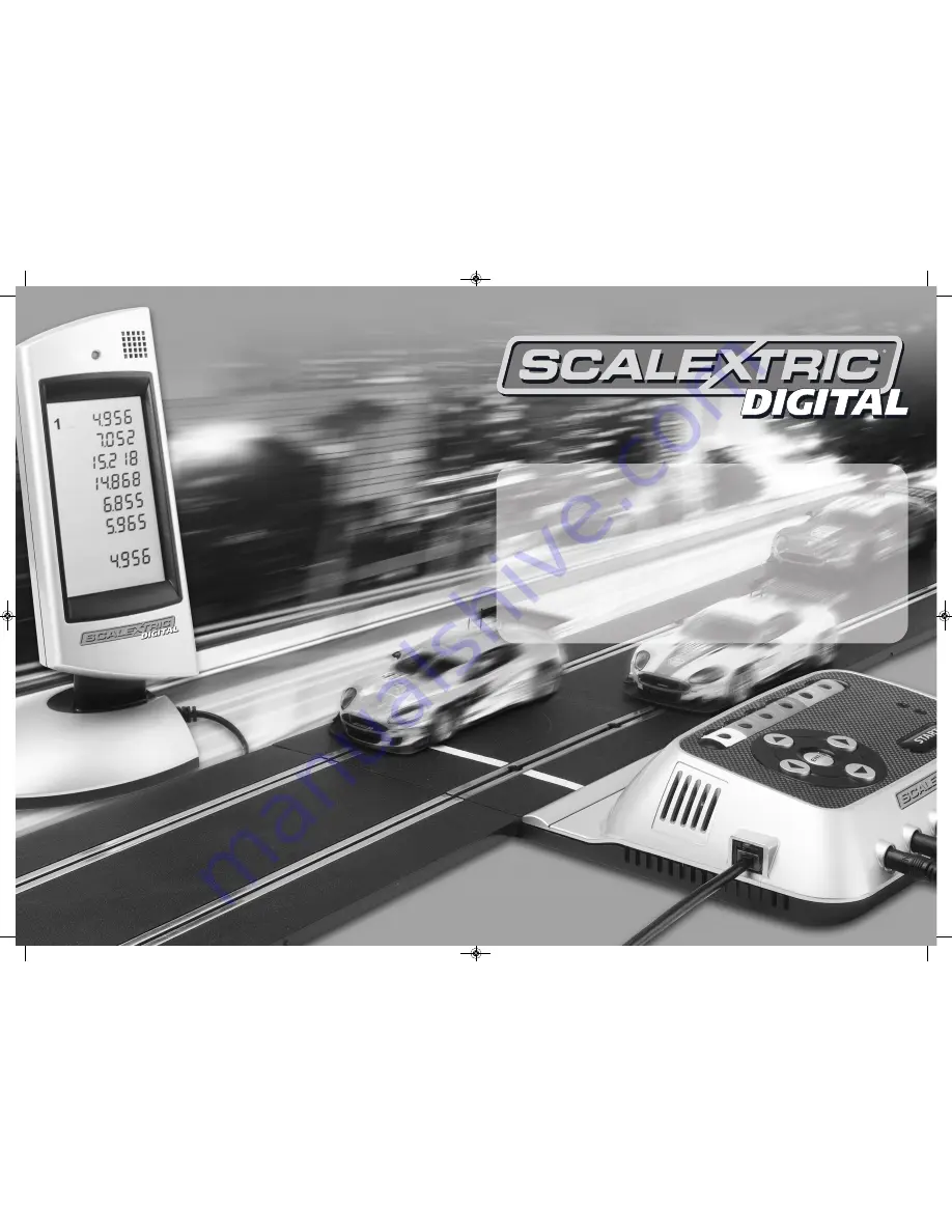 Scalextric digital ADVANCED 6 CAR POWERBASE Скачать руководство пользователя страница 1