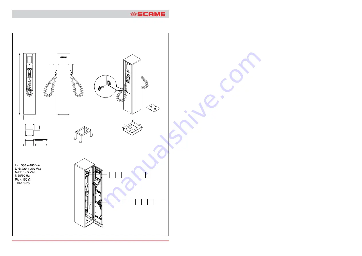 Scame BE-B Series Скачать руководство пользователя страница 1