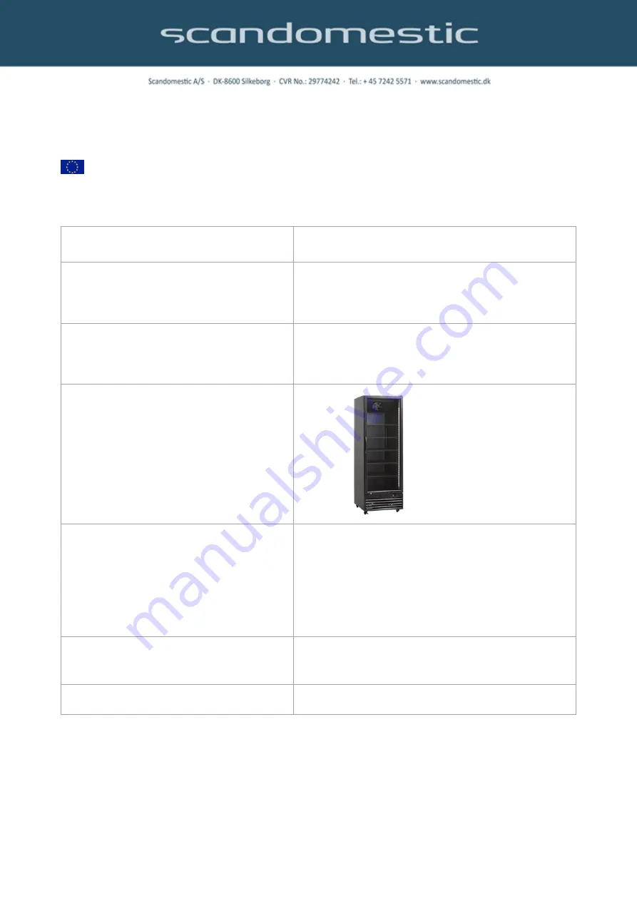 ScanCool SD 226 BE User Manual Download Page 51