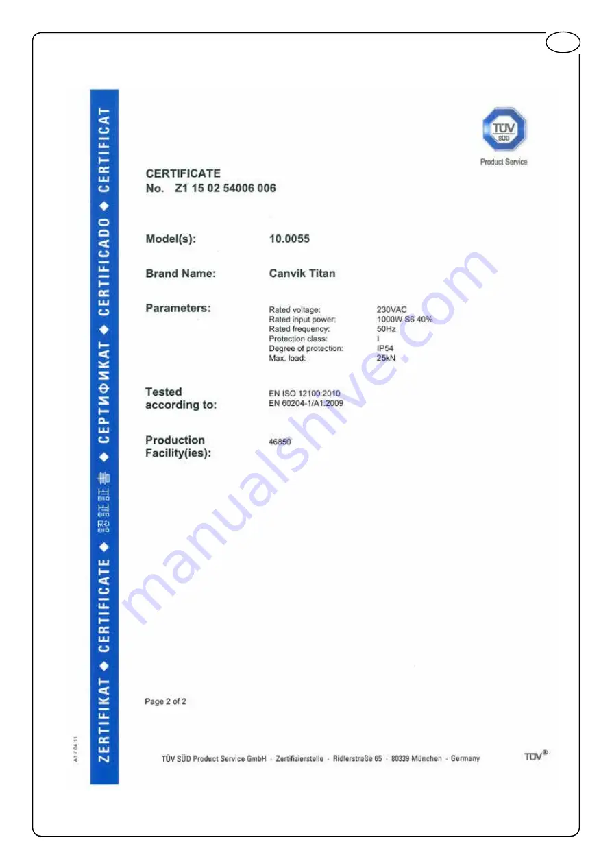 SCANGRIP CANVIK TITAN Operating Instructions Manual Download Page 37