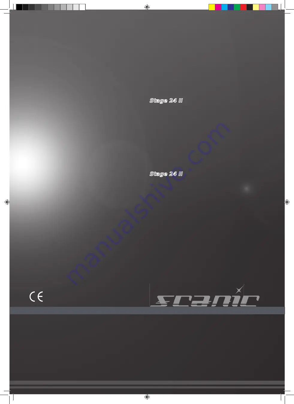 Scanic Stage 24 II Скачать руководство пользователя страница 1