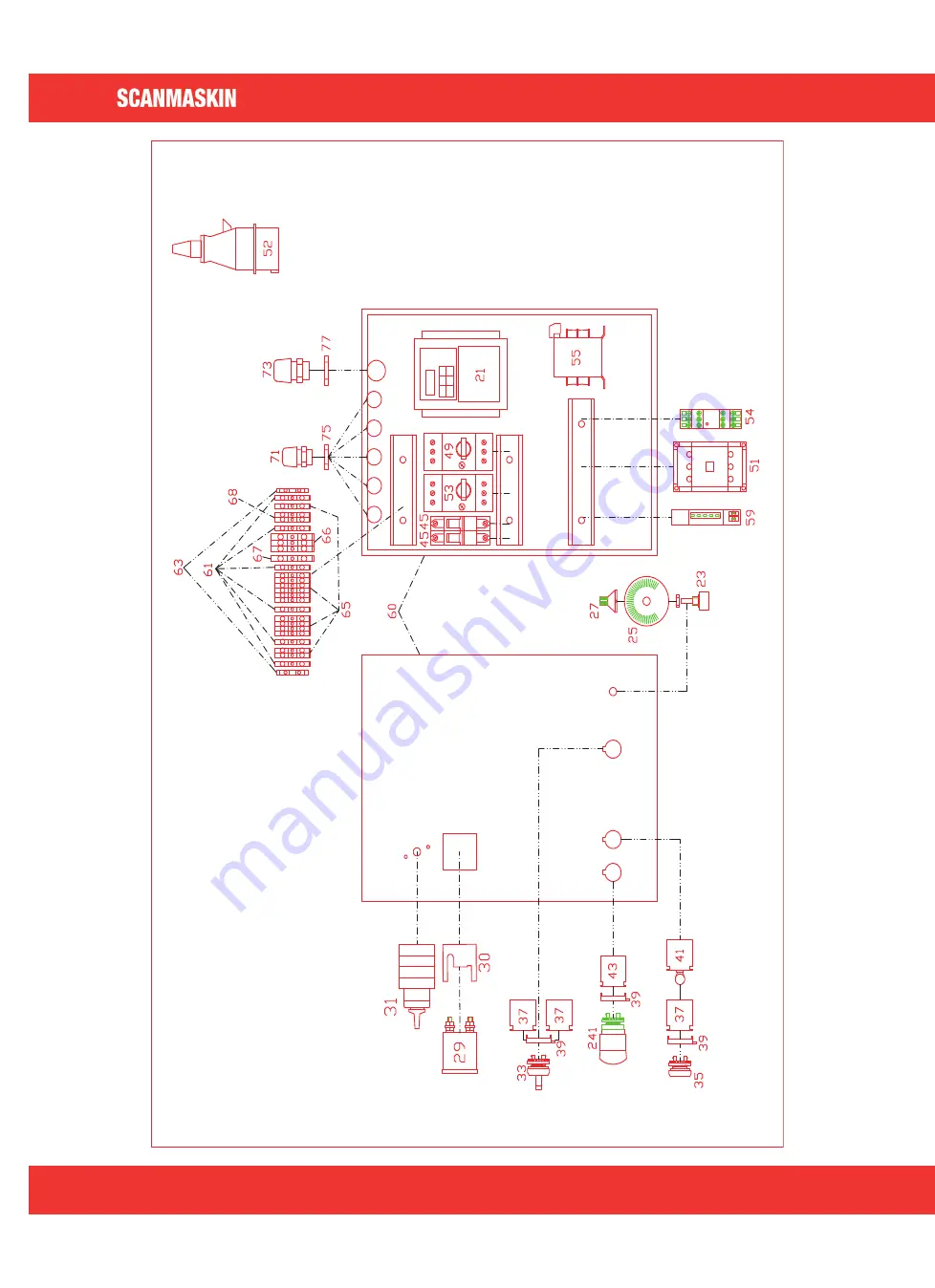 SCANMASKIN Ferox 300 Скачать руководство пользователя страница 16