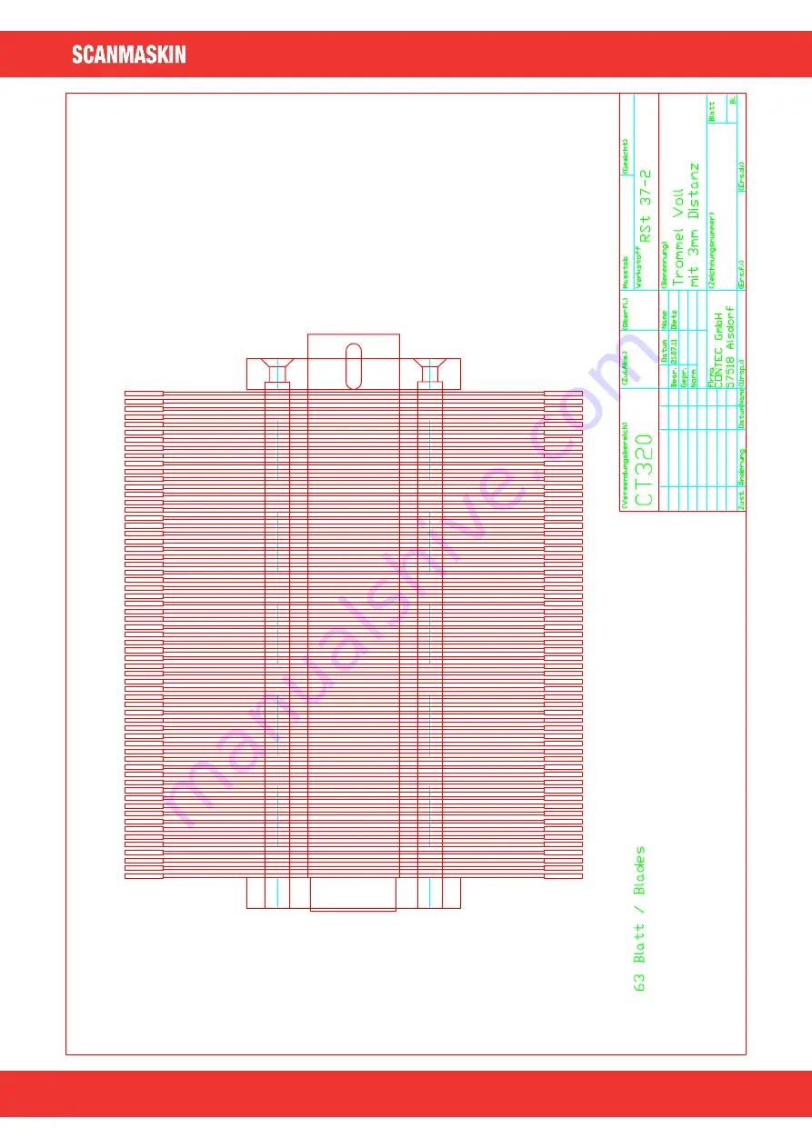 SCANMASKIN FEROX 320 Manual Download Page 18