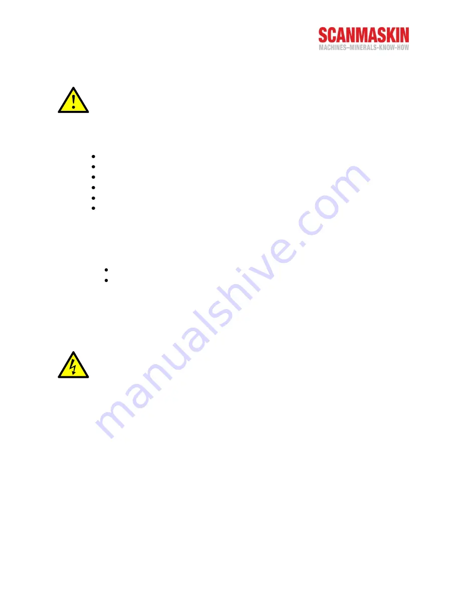 SCANMASKIN Scan Combiflex 800 User Manual Download Page 9