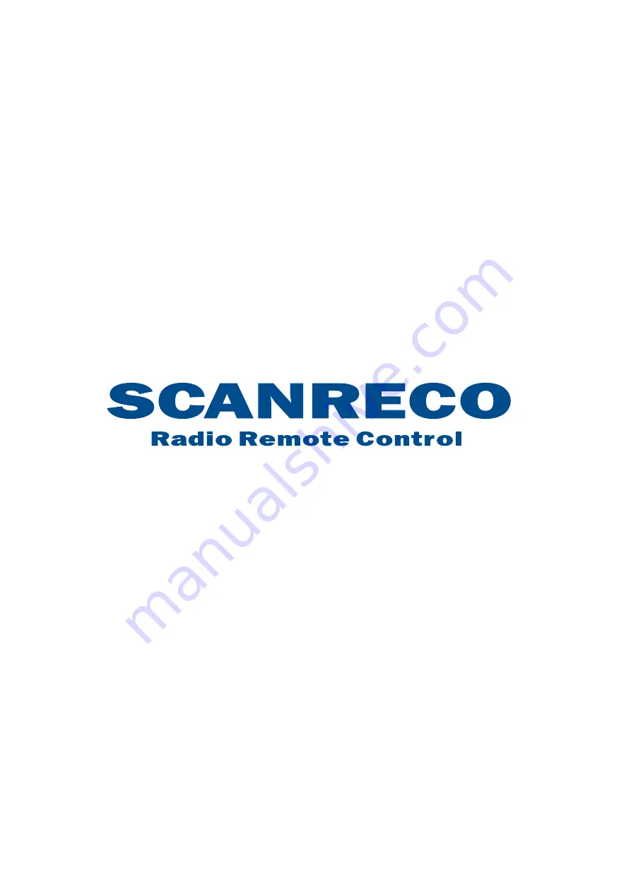 Scanreco RC400 G2B Скачать руководство пользователя страница 48