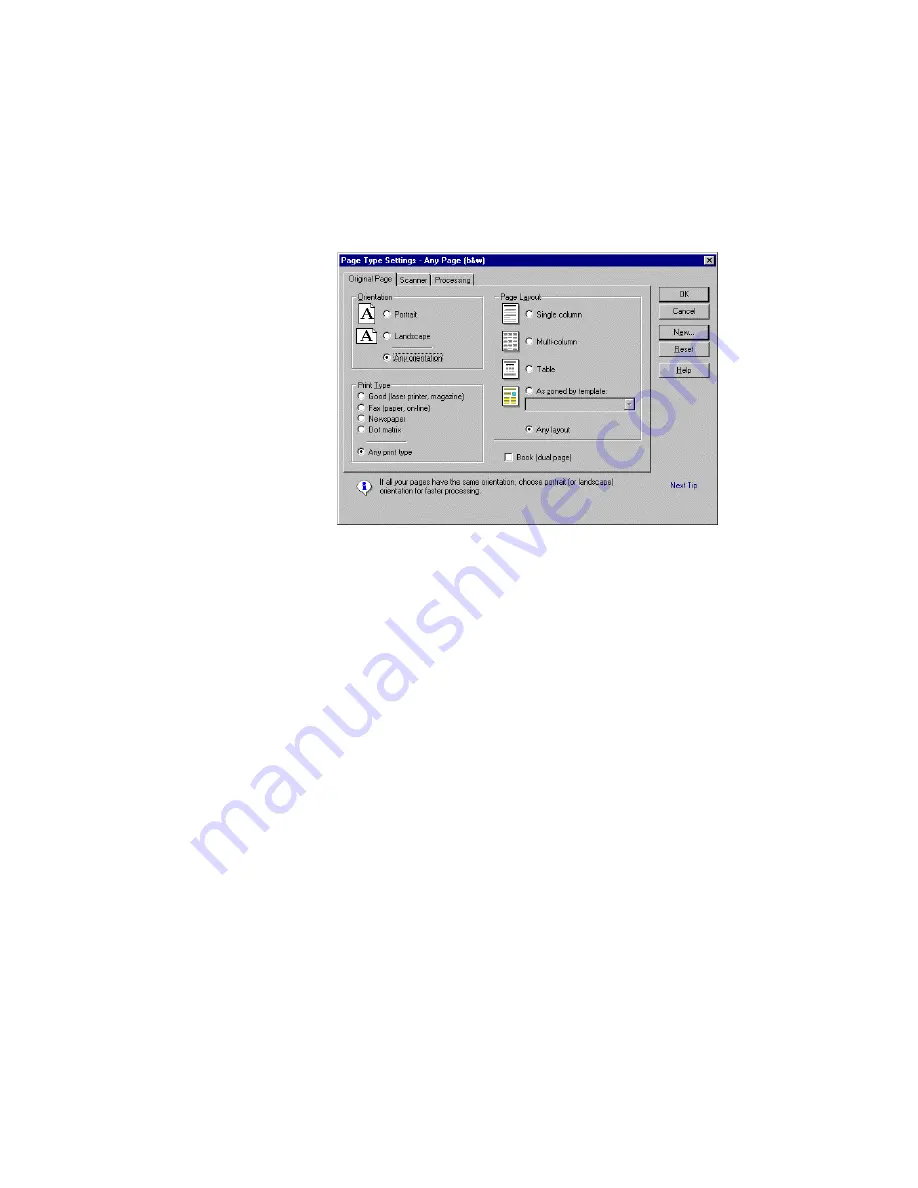 ScanSoft TextBridge Pro Millenium Manual Download Page 70