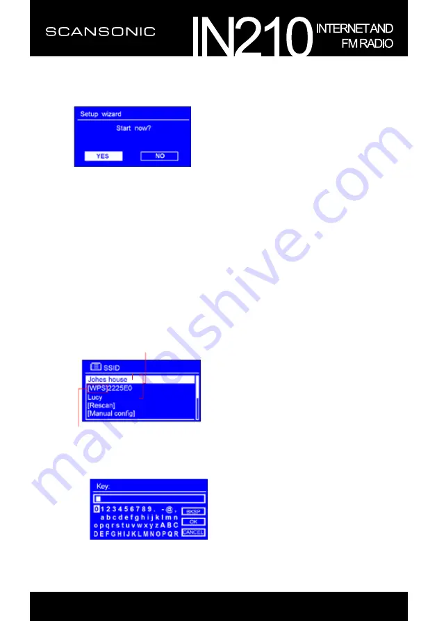 Scansonic IN210 User Manual Download Page 144