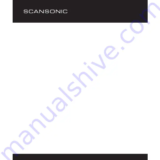 Scansonic P3000 BT User Manual Download Page 10