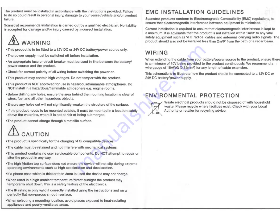 Scanstrut ROKK SC-CW-01 E Manual Download Page 2