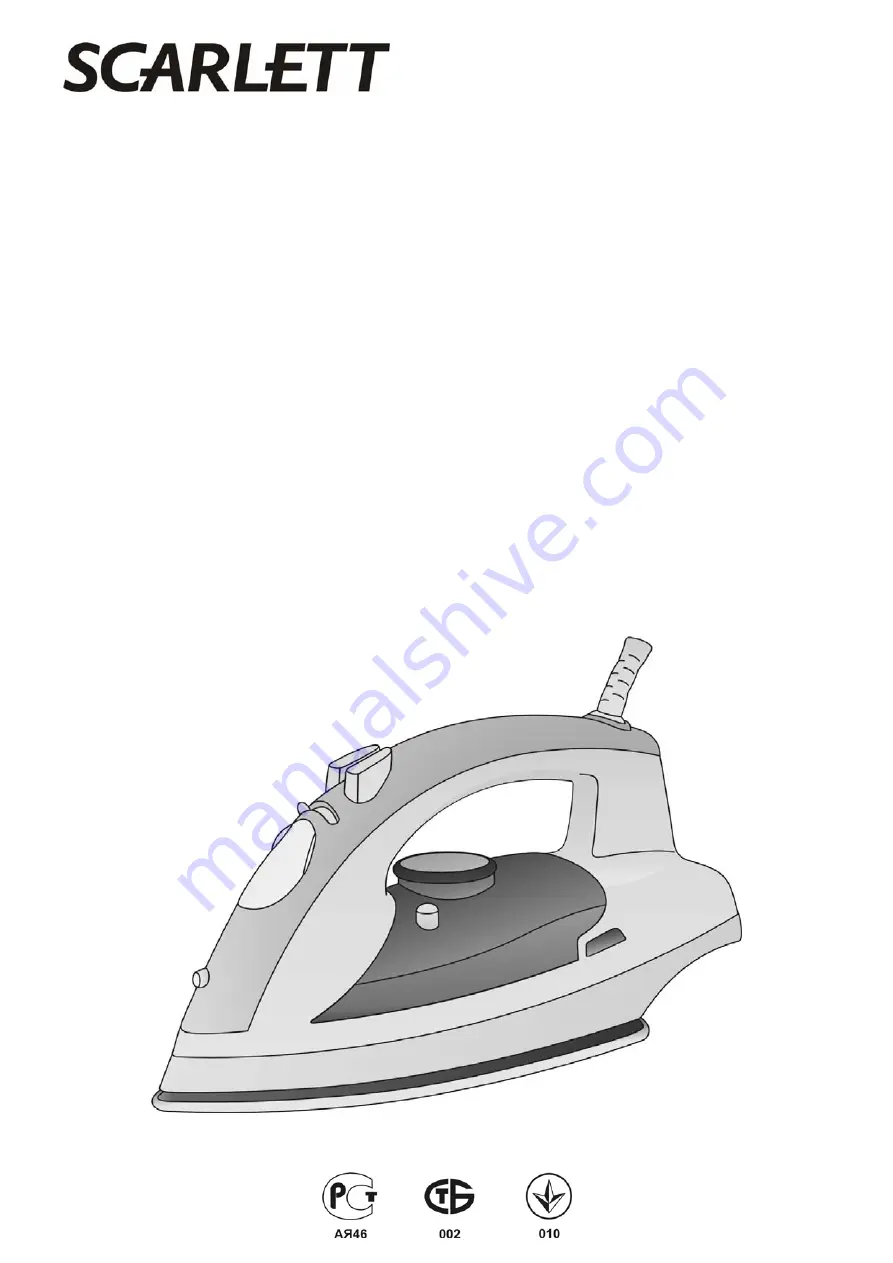 Scarlett SC-331S Instruction Manual Download Page 1