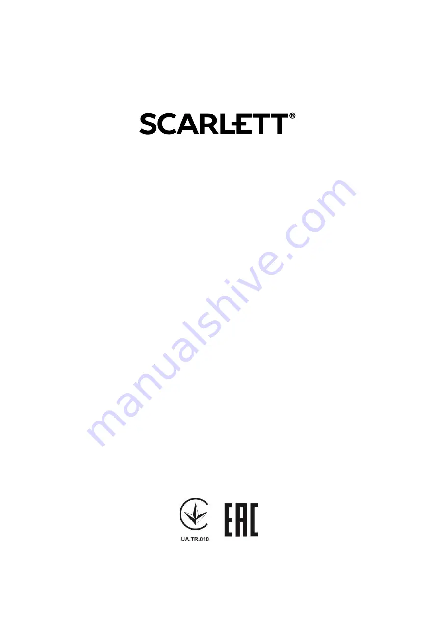 Scarlett SC-EK21S101 Instruction Manual Download Page 36