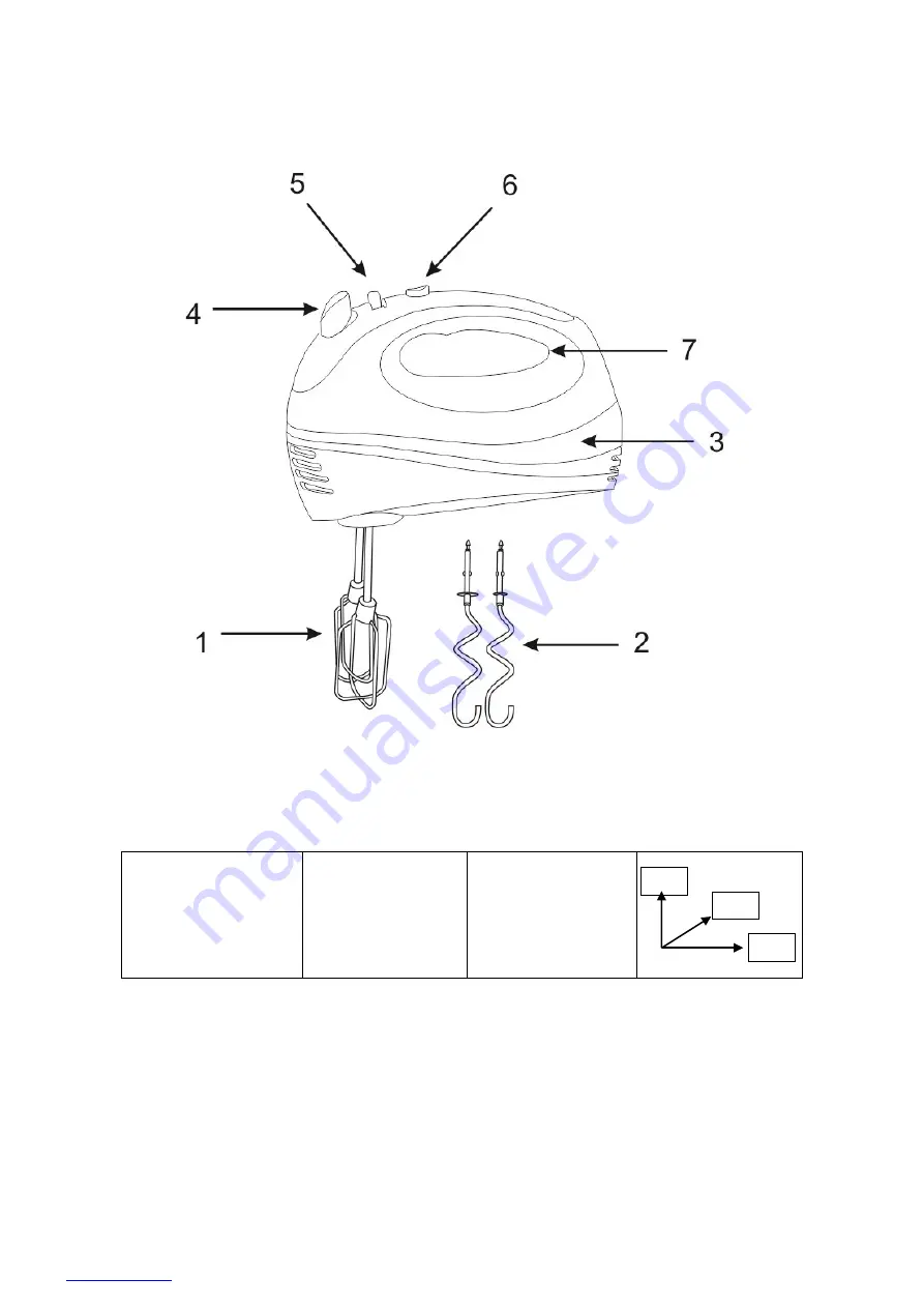 Scarlett SC-HM40S02 Instruction Manual Download Page 3