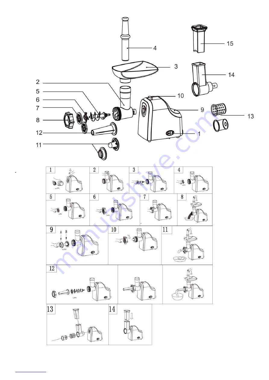 Scarlett SC-MG45M09 Instruction Manual Download Page 4