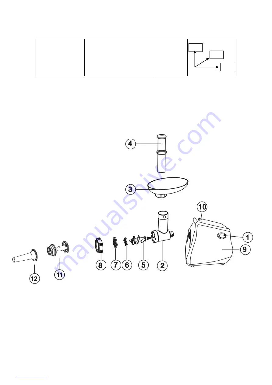 Scarlett SC-MG45S57 Instruction Manual Download Page 3