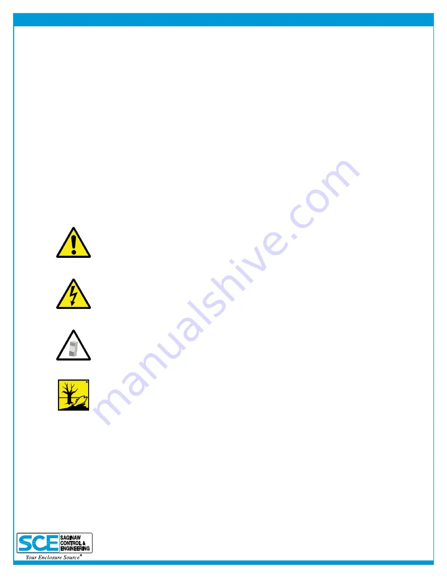 SCE Enviro-Therm SCE-AC8500B460V Скачать руководство пользователя страница 3