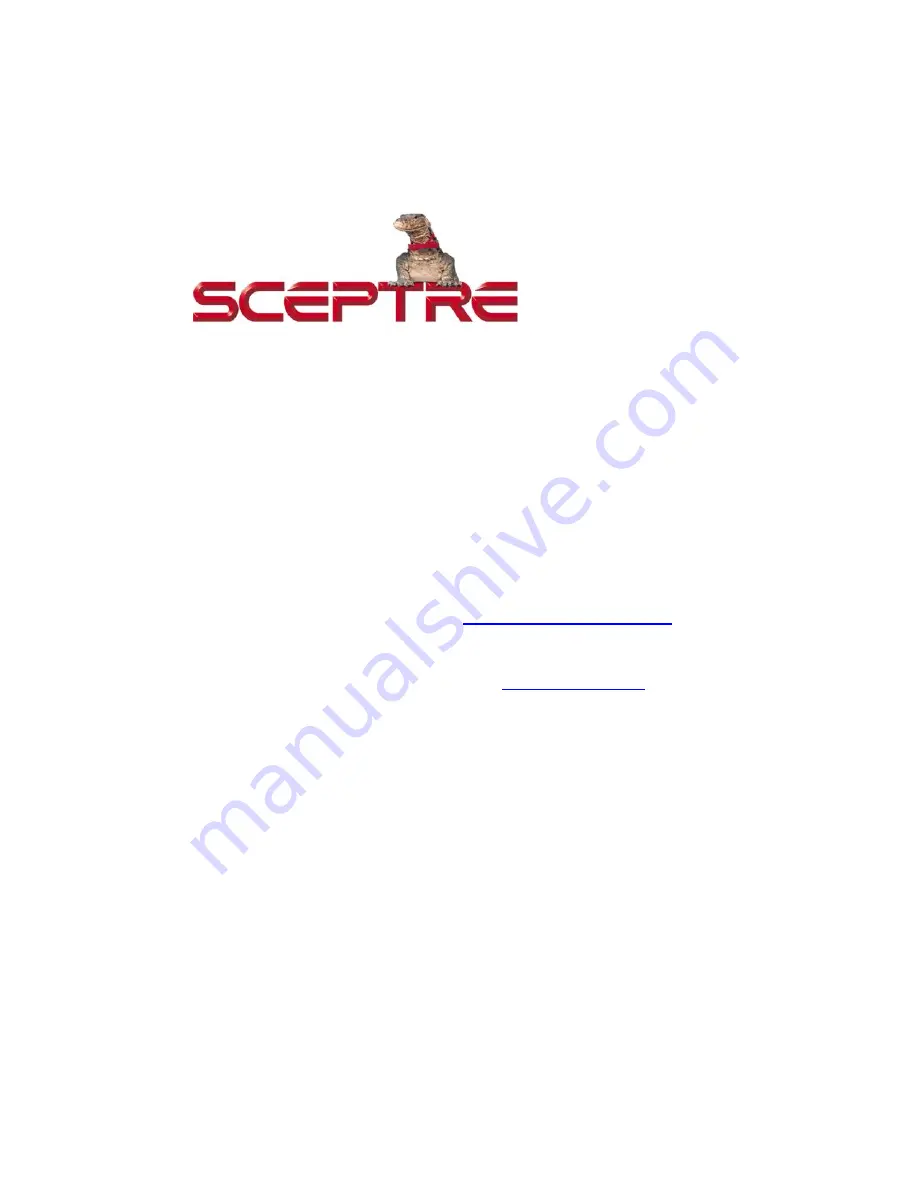 Sceptre E165BD-HD User Manual Download Page 1