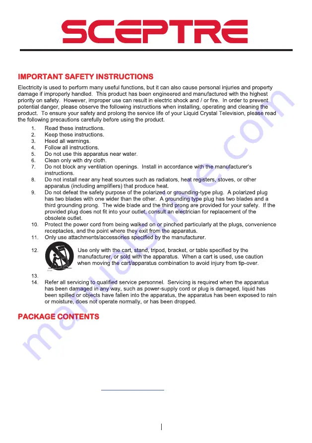 Sceptre E405BD-FRD User Manual Download Page 1