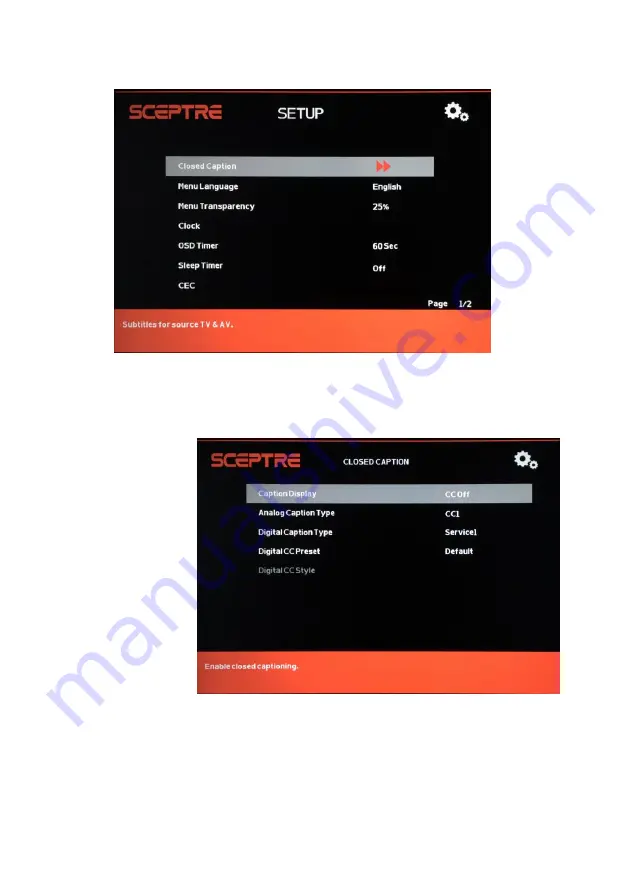 Sceptre U405CV-UMS Manual Download Page 38