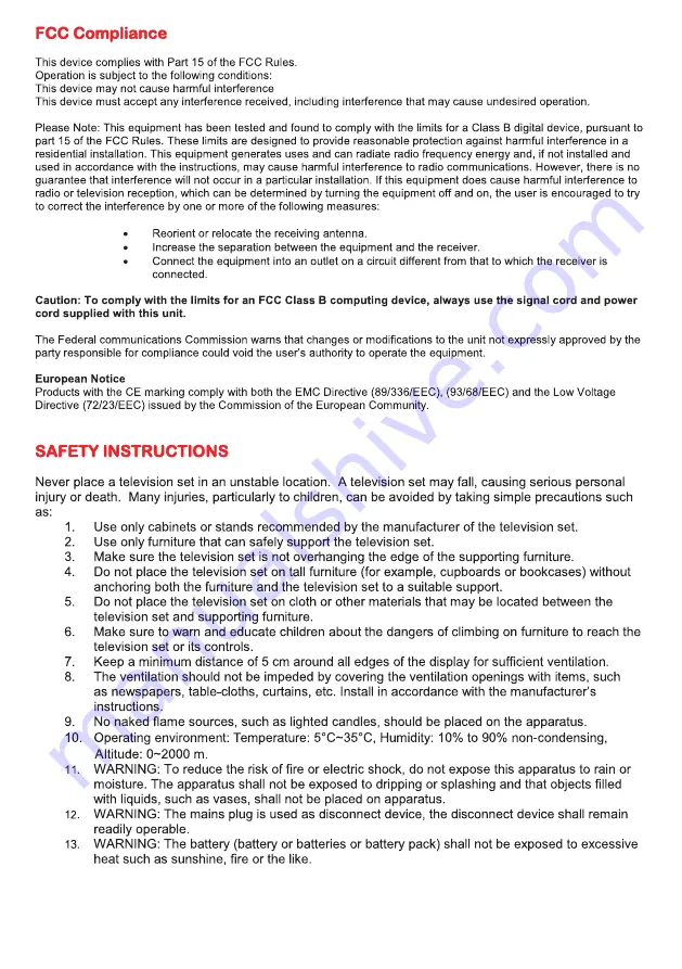 Sceptre U55 Series User Manual Download Page 9