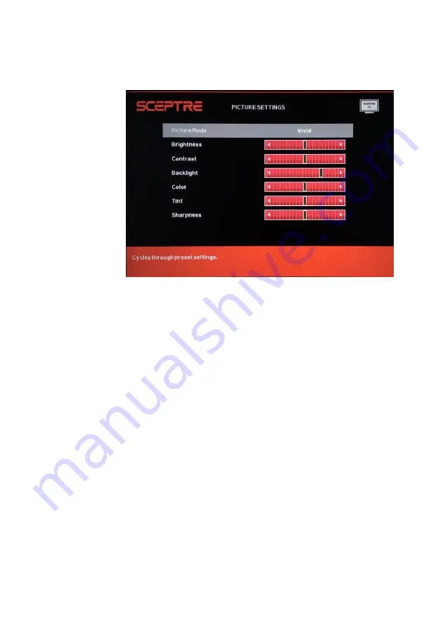 Sceptre U550 Series User Manual Download Page 27