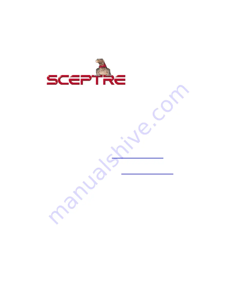 Sceptre X325BV-FMQR User Manual Download Page 1