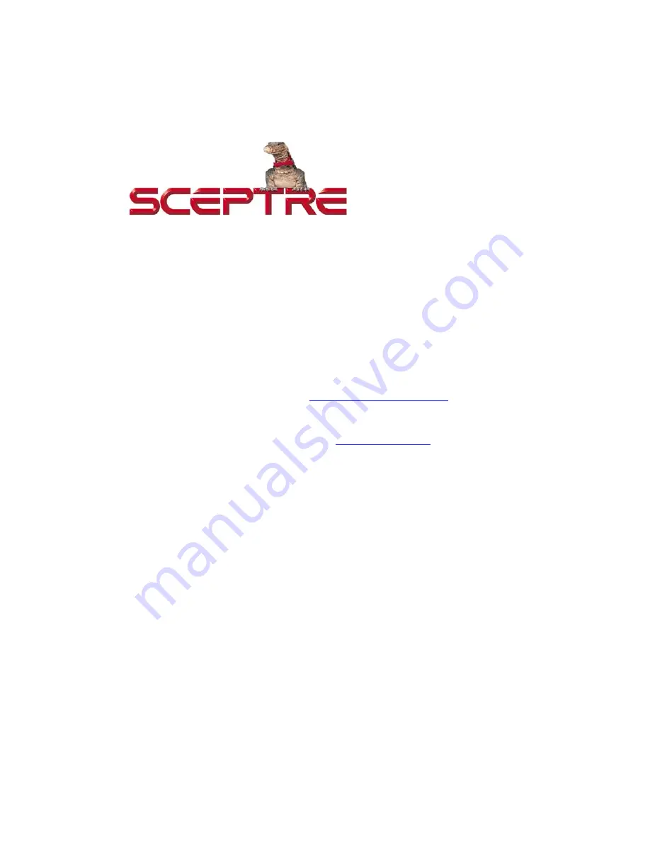 Sceptre X505BV-FHD User Manual Download Page 1