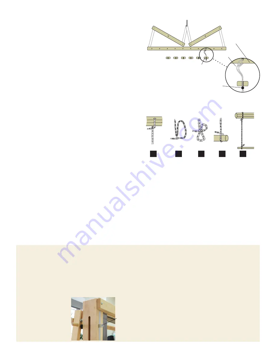 Schacht BABY WOLF LOOM Assembly Instructions Manual Download Page 13