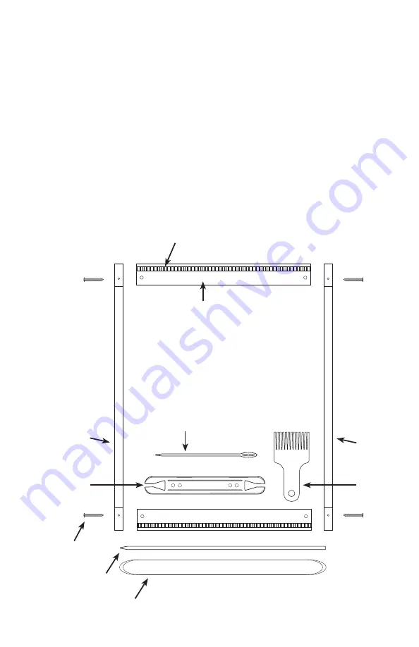 Schacht LILLI LOOM Assembly Instructions Manual Download Page 2