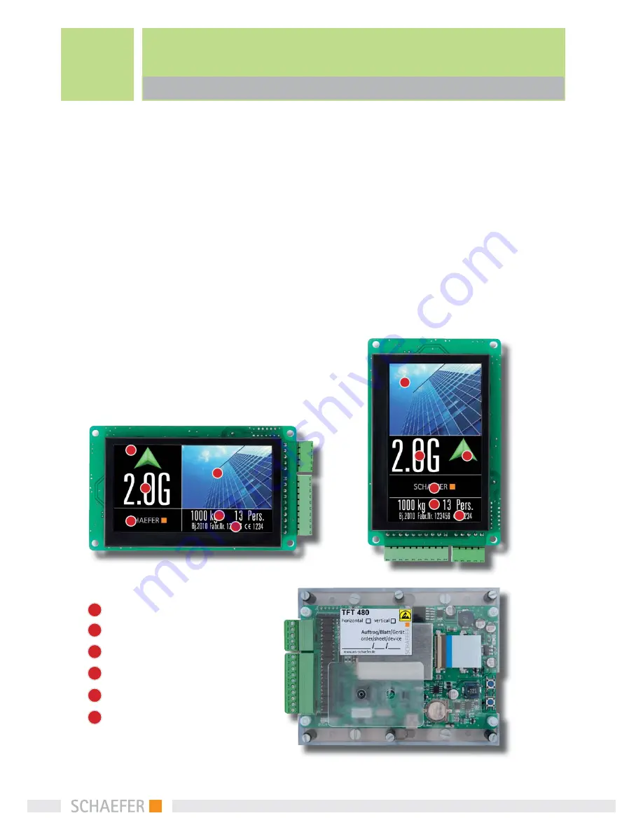 Schaefer TFT 480 User Manual Download Page 4