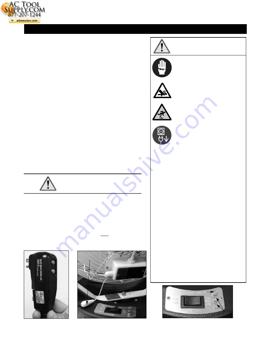 Schaefer VersaMist PVM18 Series Скачать руководство пользователя страница 6