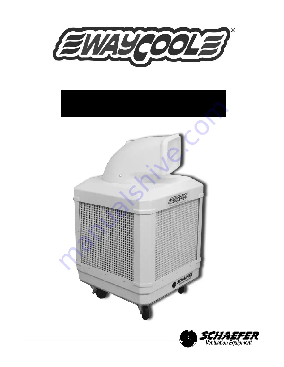 Schaefer WayCool 1/3HP User Manual Download Page 1