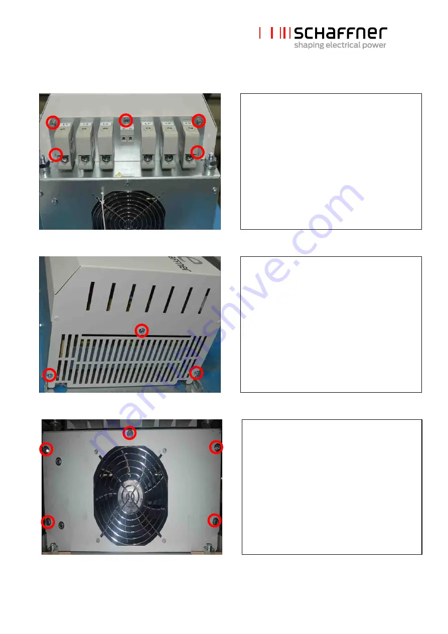 Schaffner Ecosine Economy LV Series Maintenance Manual Download Page 9