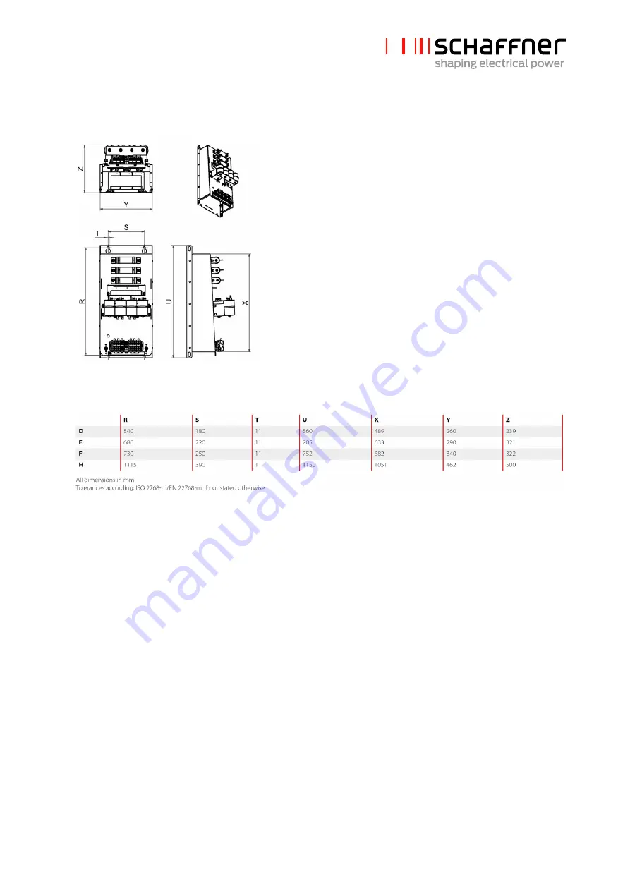 Schaffner FN 6840-160-118-E0XXR Скачать руководство пользователя страница 13