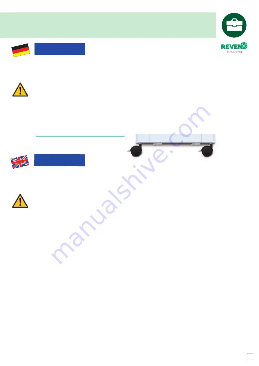 Schako Reven X-CYCLONE LM-1 Operating And Maintenance Instructions Manual Download Page 7